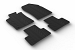 Custom Fit Rubber Floor Mats Compatible With DS Automobiles DS4 & DS4 Cross 10.2021-> 4 Pcs Set, With Raised Edge, Award Winning Design, Black Colour, Precision-Fit Rubber Car Mats