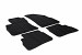 Custom Fit Rubber Floor Mats Compatible With Opel Combo (Passenger & Cargo) 02.2012-08.2017 2 Pcs Set, With Raised Edge, Award Winning Design, Black Colour, Precision-Fit Rubber Car Mats
