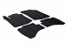 Custom Fit Rubber Floor Mats Compatible With Peugeot 108 04.2014-01.2022 4 Pcs Set, With Raised Edge, Award Winning Design, Black Colour, Precision-Fit Rubber Car Mats