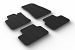 Custom Fit Rubber Floor Mats Compatible With Volvo C40 10.2021-02.2024 4 Pcs Set, With Raised Edge, Award Winning Design, Black Colour, Precision-Fit Rubber Car Mats