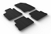 Custom Fit Rubber Floor Mats Compatible With Dacia Jogger 03.2022-> 4 Pcs Set, With Raised Edge, Award Winning Design, Black Colour, Precision-Fit Rubber Car Mats