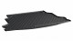Design Kofferraumwanne kompatibel mit Honda Civic Schrägheck ab BJ. 04.2017-07.2022 mit Notrad Kofferraummatte passgenau mit erhöhtem Rand