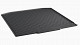 Design Cargo Trunk Liner Compatible With Octavia Combi (Estate) (3 Generation MK III ) 03.2013-10.2019 for Lower Floor (Not For Variable Floor) Custom-fit Cargo Trunk Mat With Raised Edge