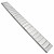 Stainless Steel Rear Bumper Protector Compatible With Nissan NV300 11.2016-09.2021 Rearguard, Tailored Fit Bumper Guard,  Loading Edge Protector- Colour Polished Stainless Steel (Chrome)
