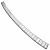 Stainless Steel Rear Bumper Protector Compatible With Dacia Jogger 03.2022-> Rearguard, Tailored Fit Bumper Guard,  Loading Edge Protector- Colour Polished Stainless Steel (Chrome)