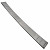 Stainless Steel Rear Bumper Protector Compatible With Opel Combo 09.2018-> Rearguard, Tailored Fit Bumper Guard,  Loading Edge Protector- Colour Brushed Stainless Steel