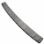 Stainless Steel Rear Bumper Protector Compatible With Volkswagen Passat Variant (Estate) B9 02.2024-> Rearguard, Tailored Fit Bumper Guard,  Loading Edge Protector- Colour Brushed Stainless Steel