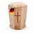 Handgefertigte Mini-Urne aus Buchenholz mit Kreuz-Gravur – Erinnerungsurne – 10 cm hoch – Gedenkurne – Kleine Urne für Teilasche, Tierasche oder Erinnerungsstücke – Symbol für Glaube, Trost & Erinnerung