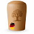 Handcrafted Beech Wood Cremation Urn with Tree of Life Engraving – 5L Adult Natural Wooden Urn – Cylindrical Memorial Urn with Ash Capsule Insert – Symbol of Connection – Eco-Friendly & Chemical-Free