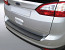 Rear Bumper Protector compatible with Ford Grand C-Max 12.2010-05.2015  Rearguard, Tailored Fit Bumper Guard, ABS Plastic- Special Colour Carbon Look