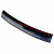 Rear Bumper Protector compatible with Hyundai i30 bisBJ.06.2010  Rearguard, Tailored Fit Bumper Guard, ABS Plastic- Special Colour Gloss Black