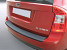 Rear Bumper Protector compatible with Kia Carens 10.2006-05.2013  Rearguard, Tailored Fit Bumper Guard, ABS Plastic- Special Colour Carbon Look