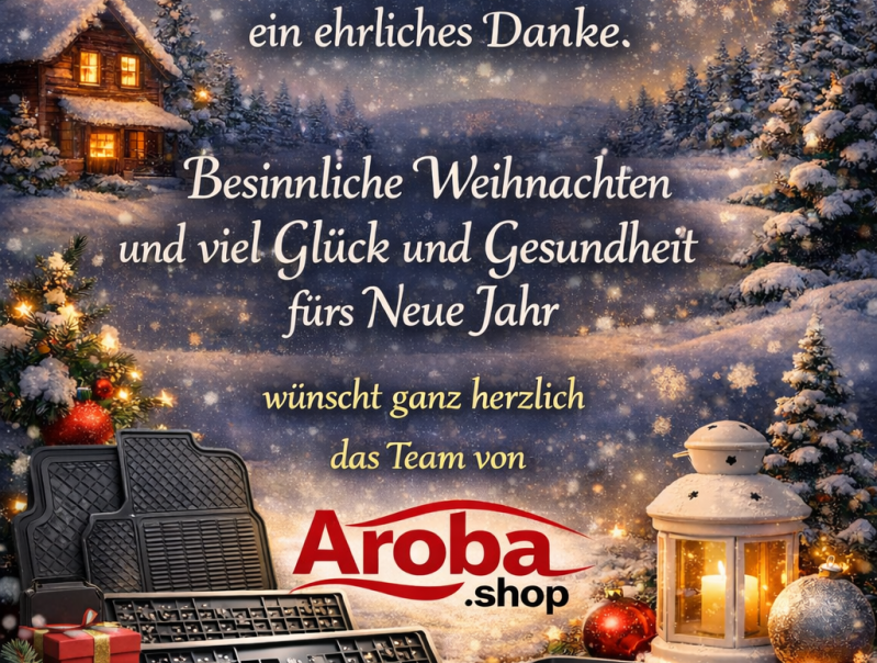 Weihnachten im Aroba.shop